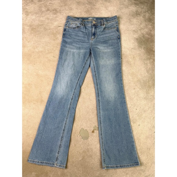 Jordache Other - Jordache Bootcut Jeans Girls 16 Blue Denim Cotton Adjustable Waist Streetwear